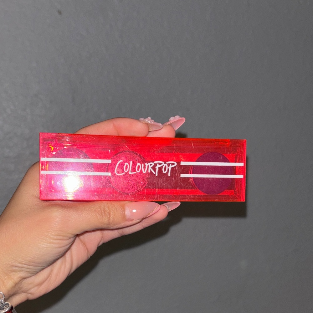 ColourPop Bold Red Eyeshadow Palette